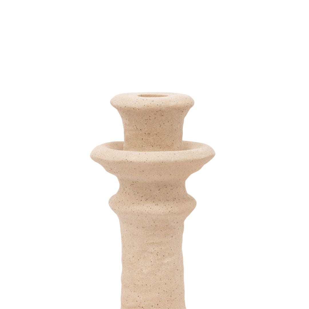 Porte-bougie en céramique | 9,5x19,5cm