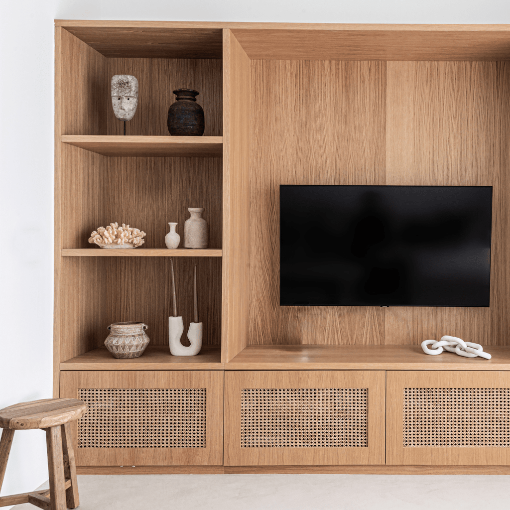 Vase en papier mâché et craie | Blanc 7x13cm