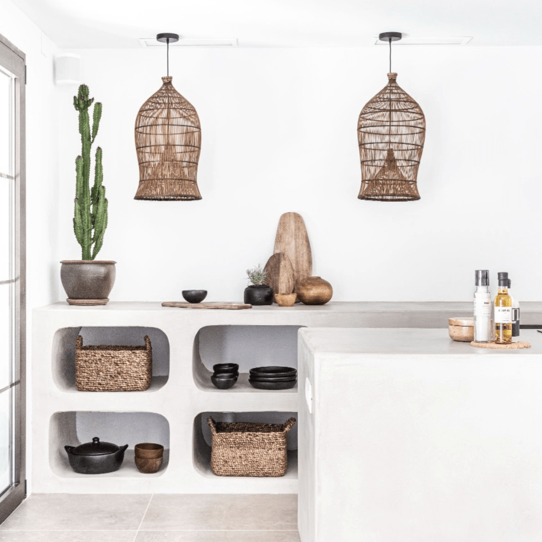 Plaque en argile | Noire 24,5x4cm