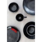 Plaque en argile | Noire 24,5x4cm