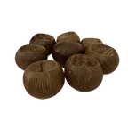 Porte-bougie en forme de théière à la noix de coco