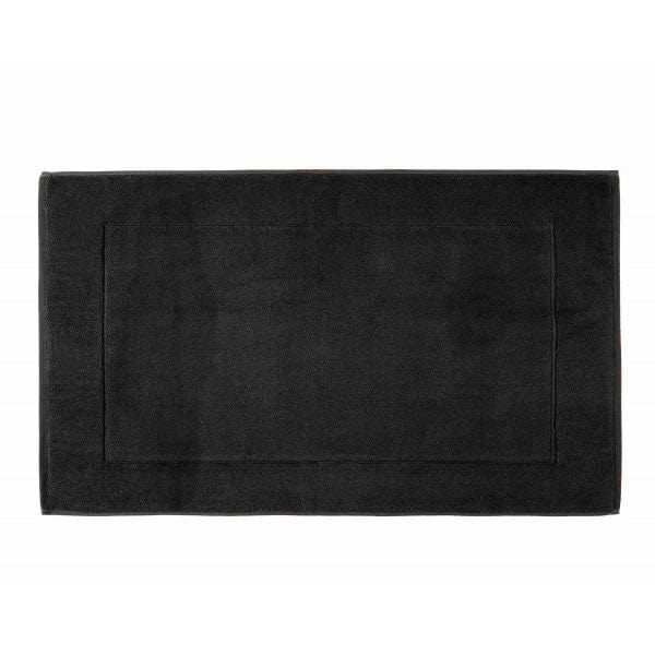 Tapis de bain en coton | Noir 50x85cm