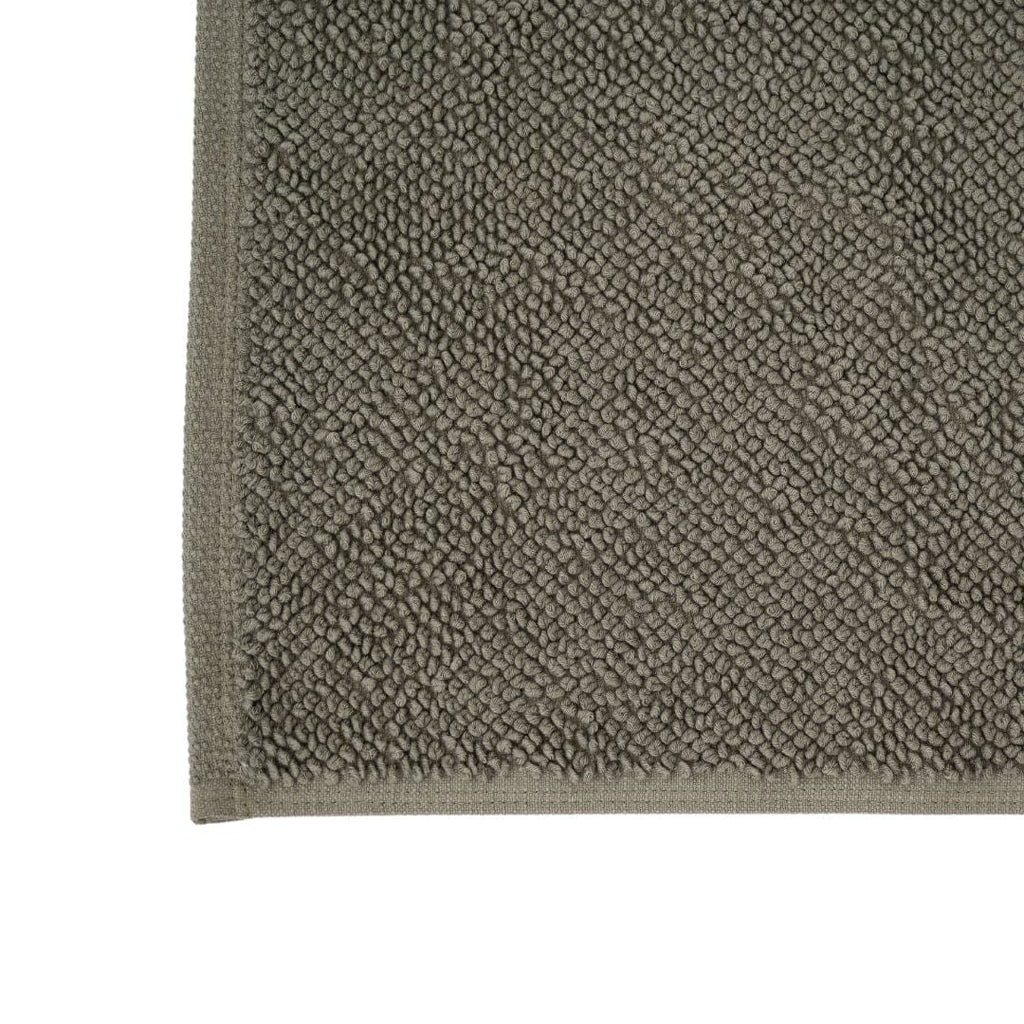 Tapis de bain en coton | Kaki 50x80cm