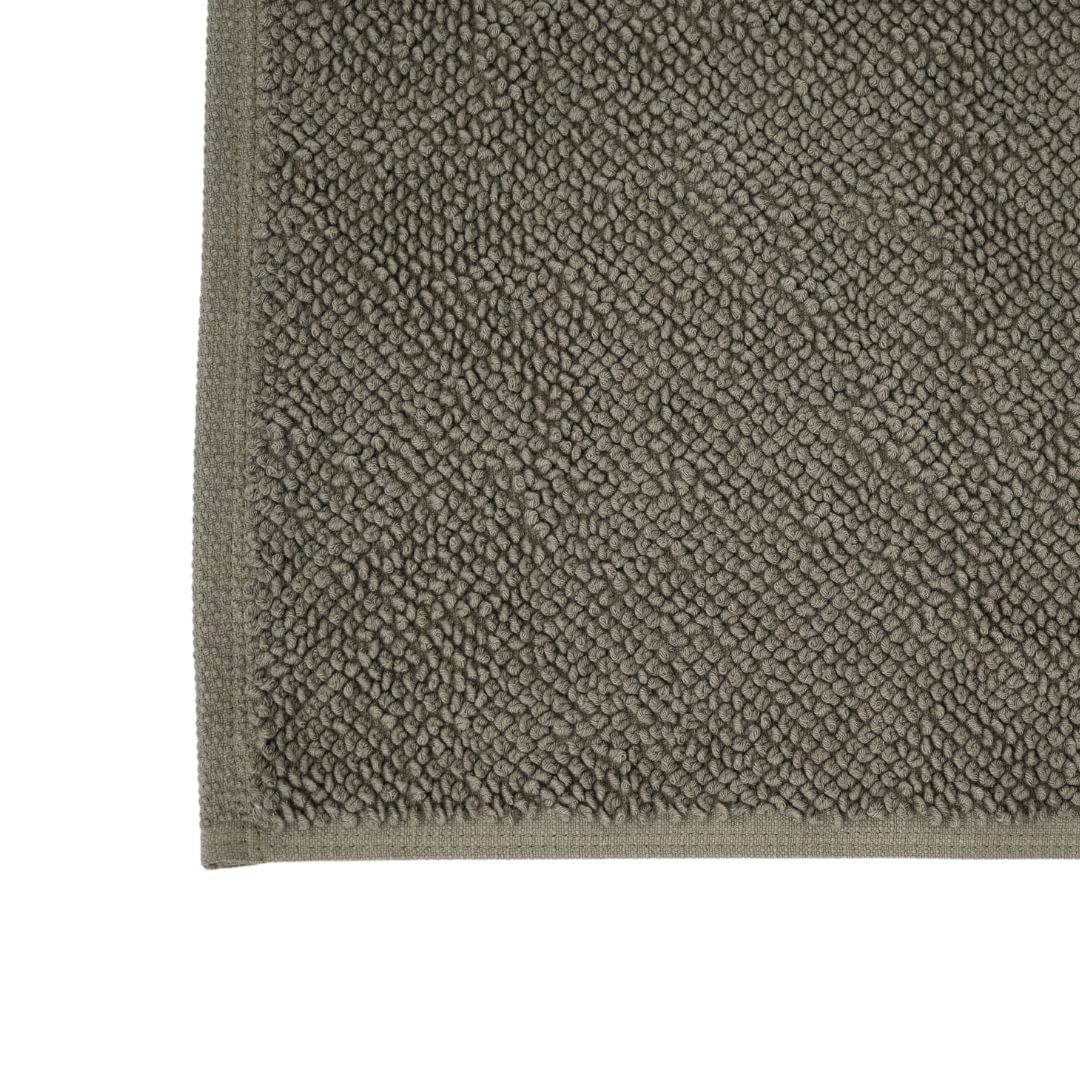 Tapis de bain en coton | Kaki 50x80cm