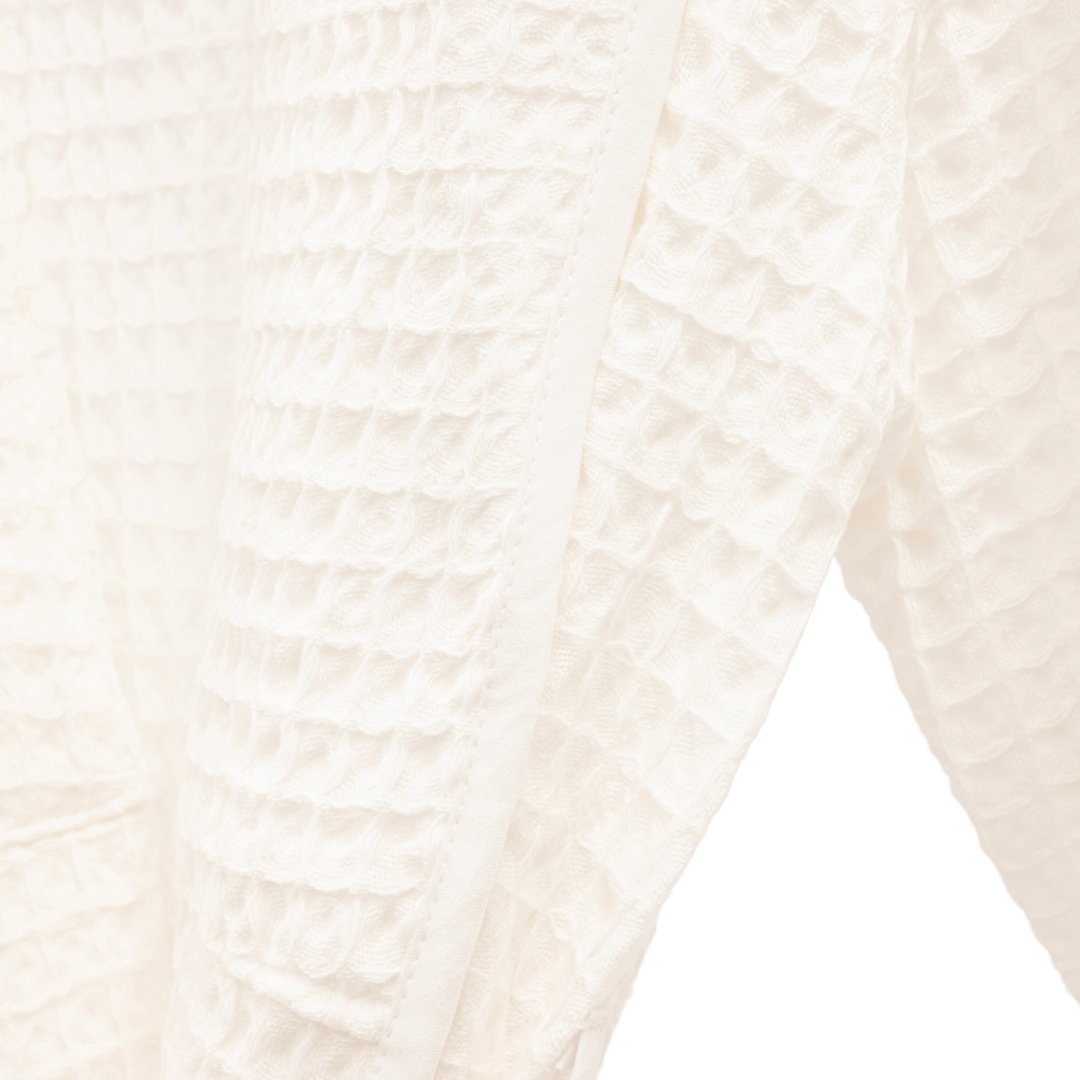 Peignoir en coton | Blanc