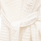 Peignoir en coton | Blanc