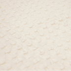 Couverture de lit en coton | Ivoire