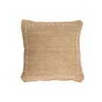 Froncisse de coussin en coton Soraya | Sable | 50x50cm
