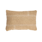 Fronces de coussin en coton Soraya | Sable | 40x60cm