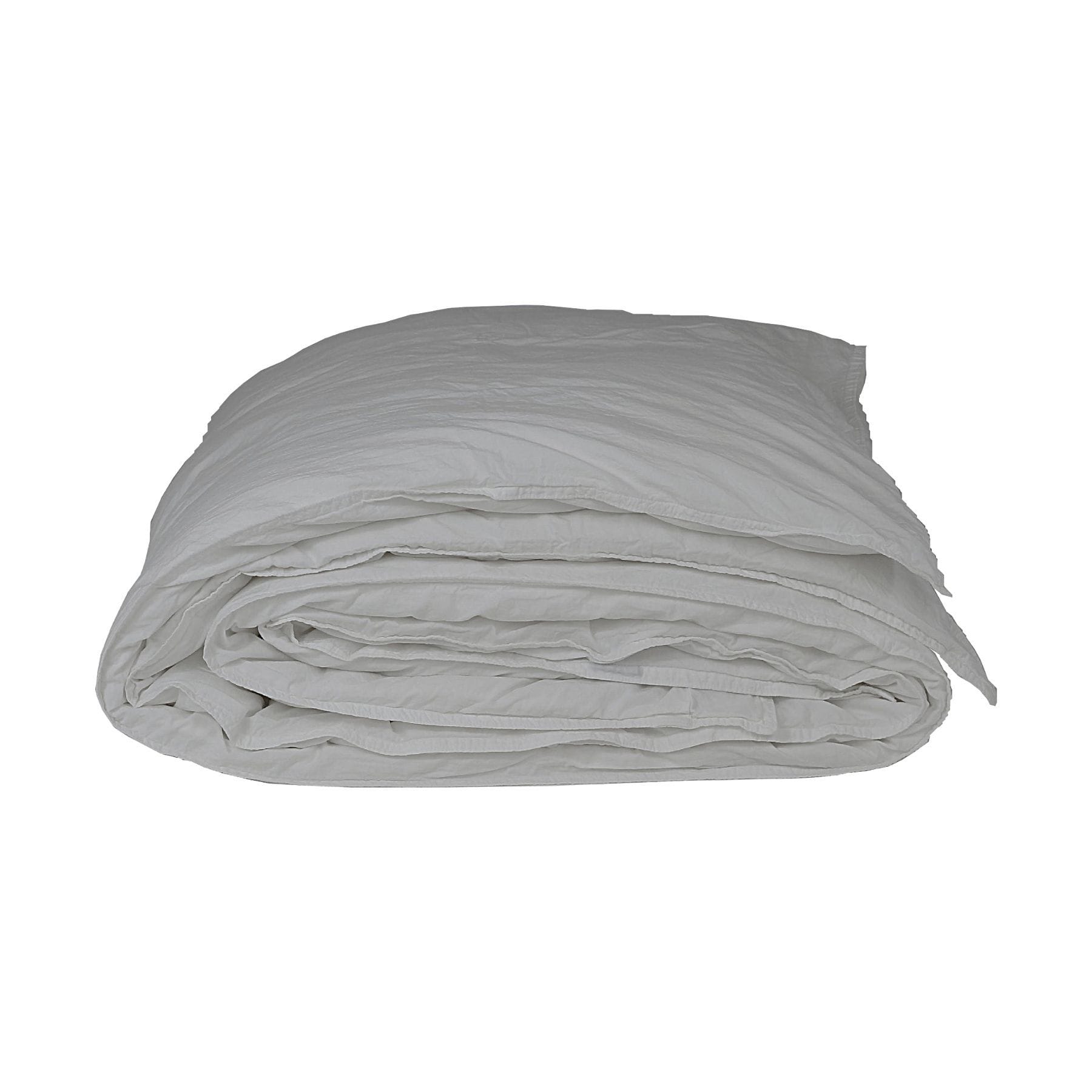 Housse de couette en coton | Gris clair