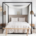 Housse de couette en coton | Sable