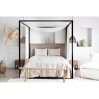 Housse de couette en coton | Sable