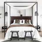 Housse de couette en coton | Blanche