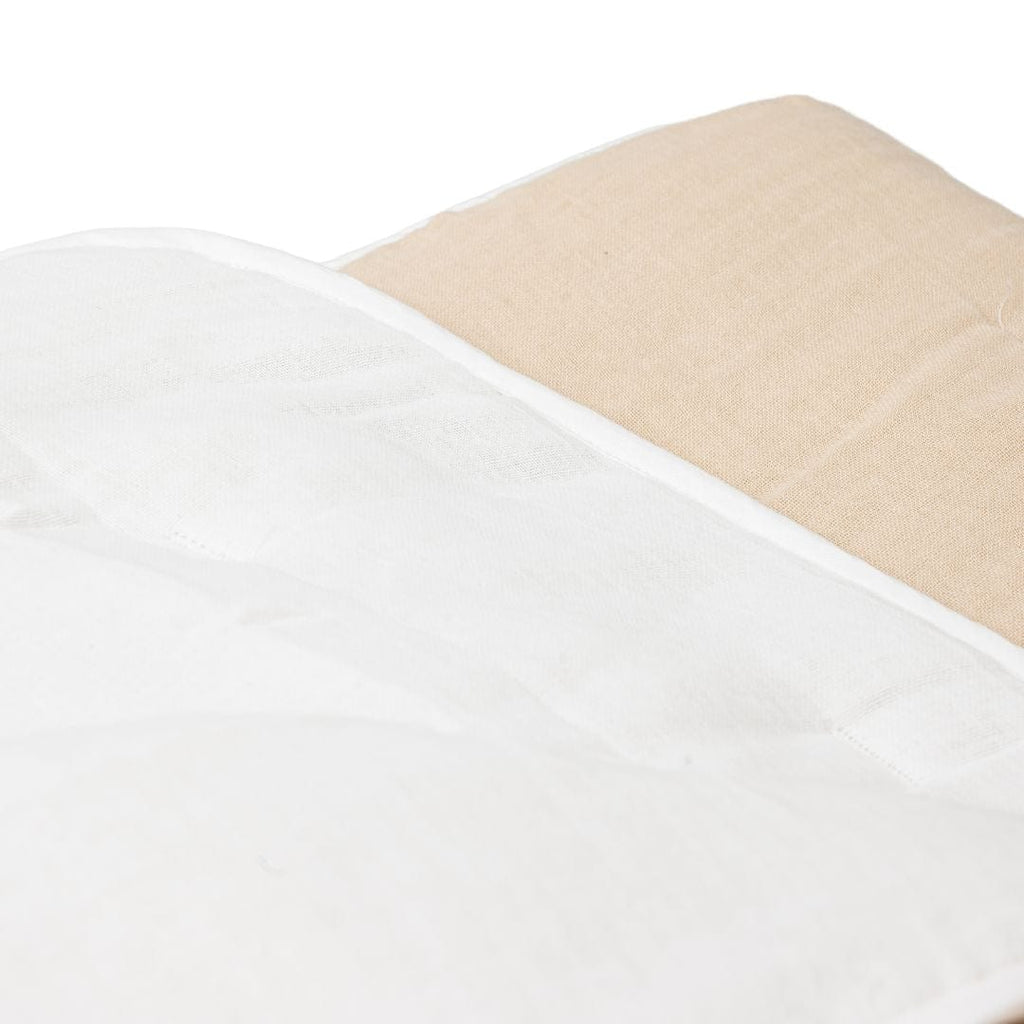 Couette en coton | Sable/Blanc | 260x260cm