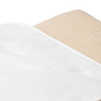 Couette en coton | Sable/Blanc | 260x260cm