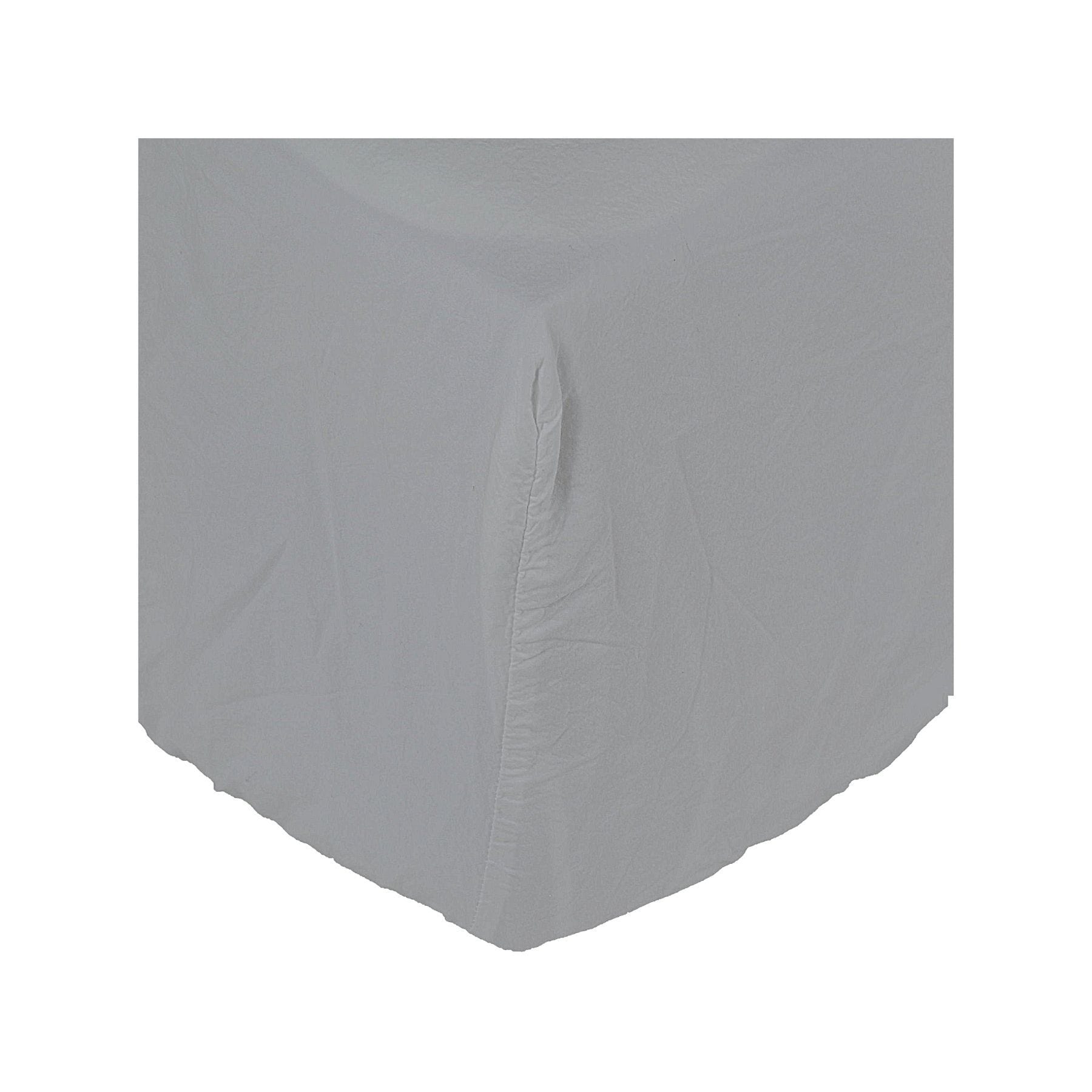 Housse de couette en coton | Gris clair