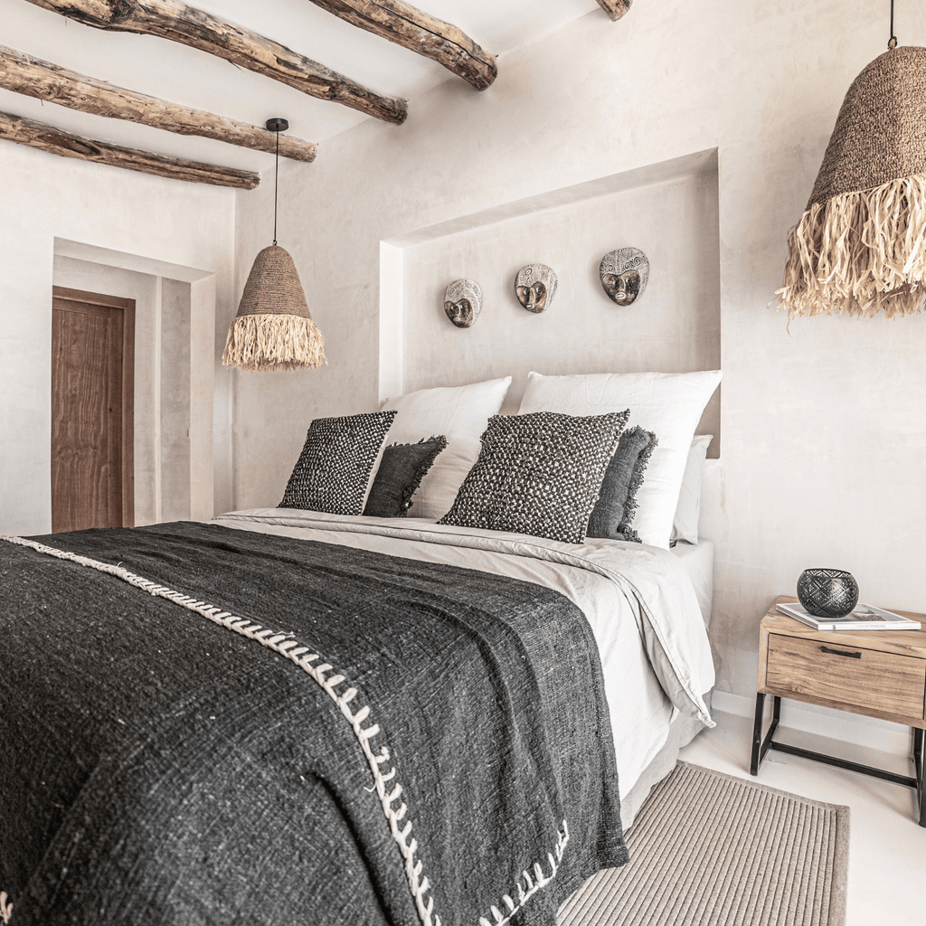 Housse de lit en coton | Sable