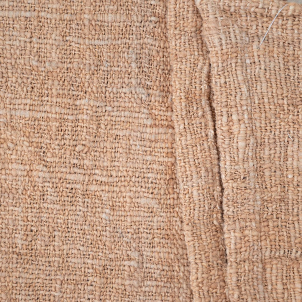 Couverture de lit en coton tissé à la main | Blanc cassé 270x270cm