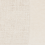 Coussin en lin et coton patchwork | Blanc / Naturel 80x30cm