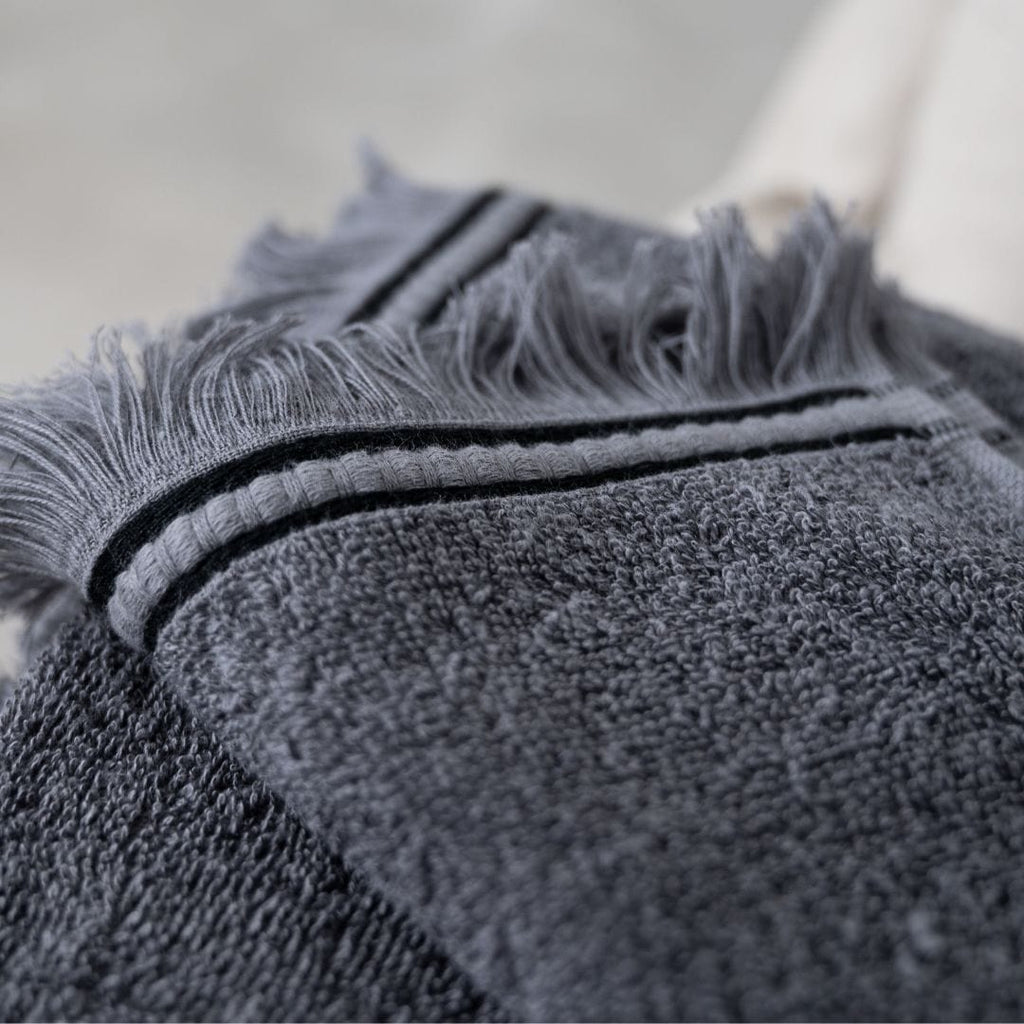 Serviette en coton | Granit 50x100cm