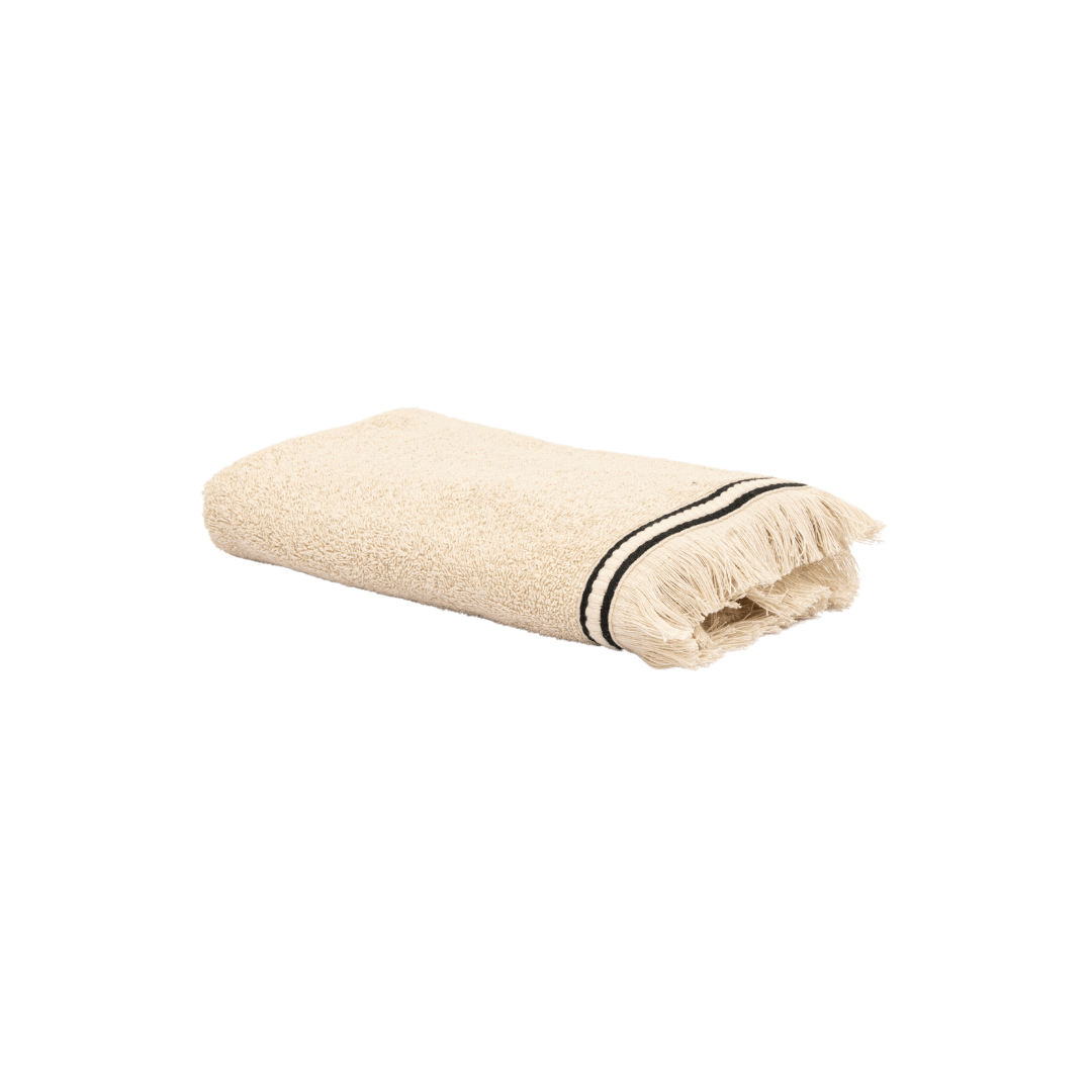 Serviette en coton | Beige 50x100cm