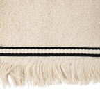 Serviette en coton | Beige 50x100cm