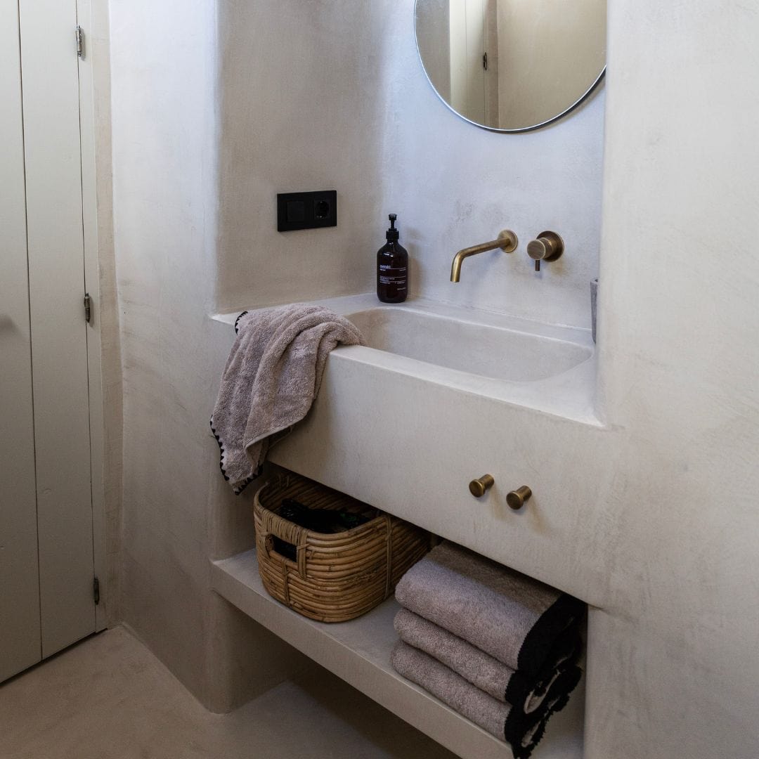 Serviette en coton | Beton 90x140cm