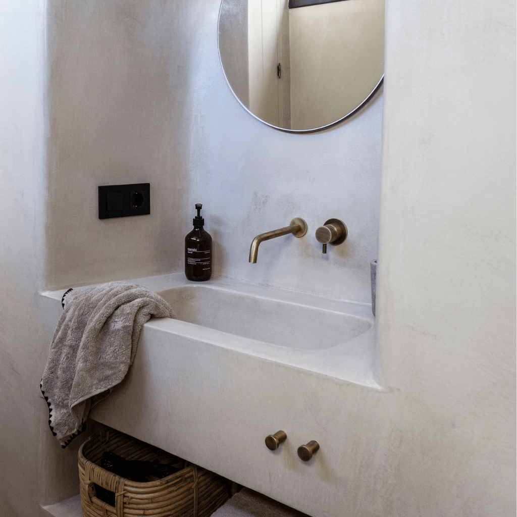 Serviette en coton | Sable 50x100cm