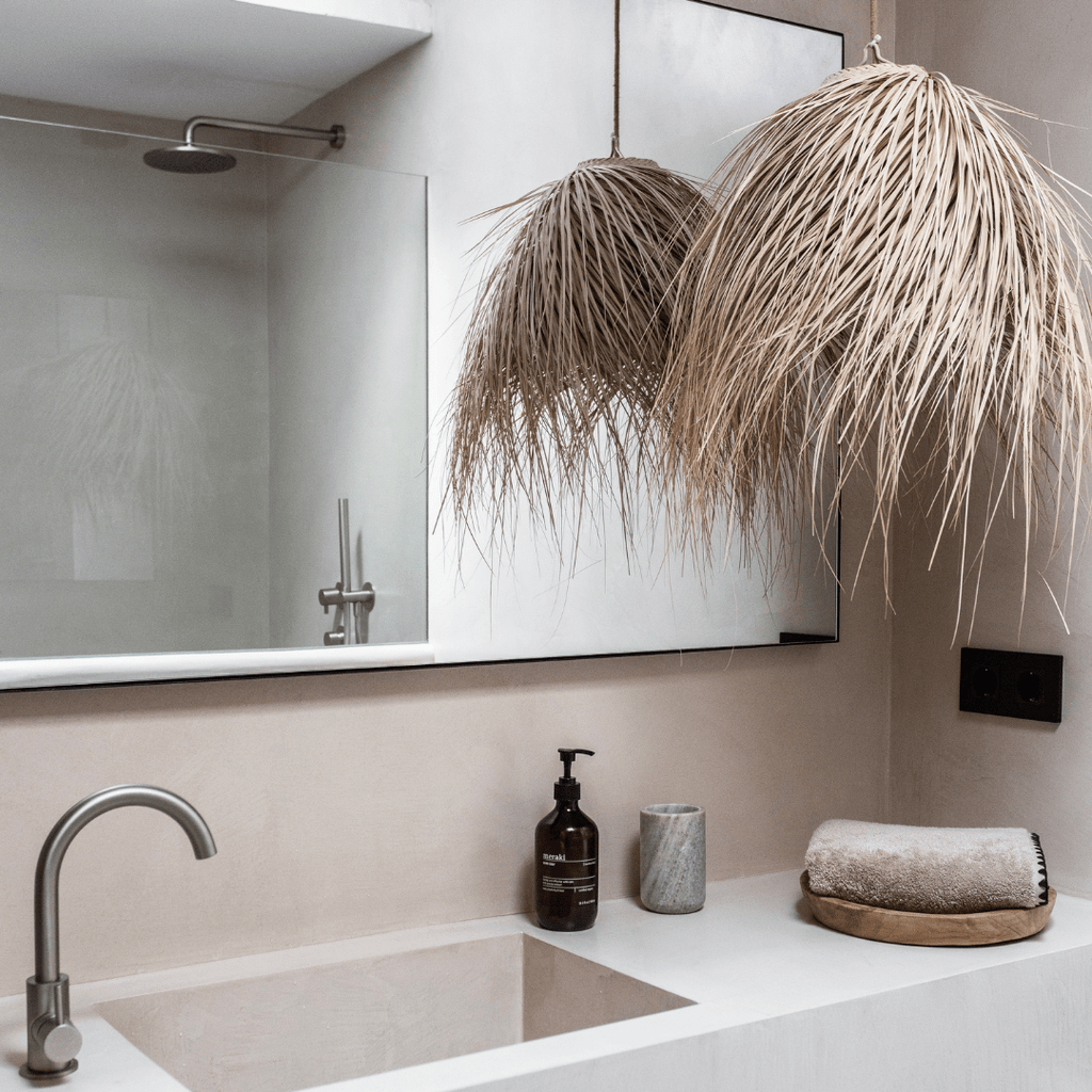 Serviette en coton | Sable 50x100cm