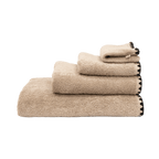 Gant de toilette en coton | Sable 15x21cm