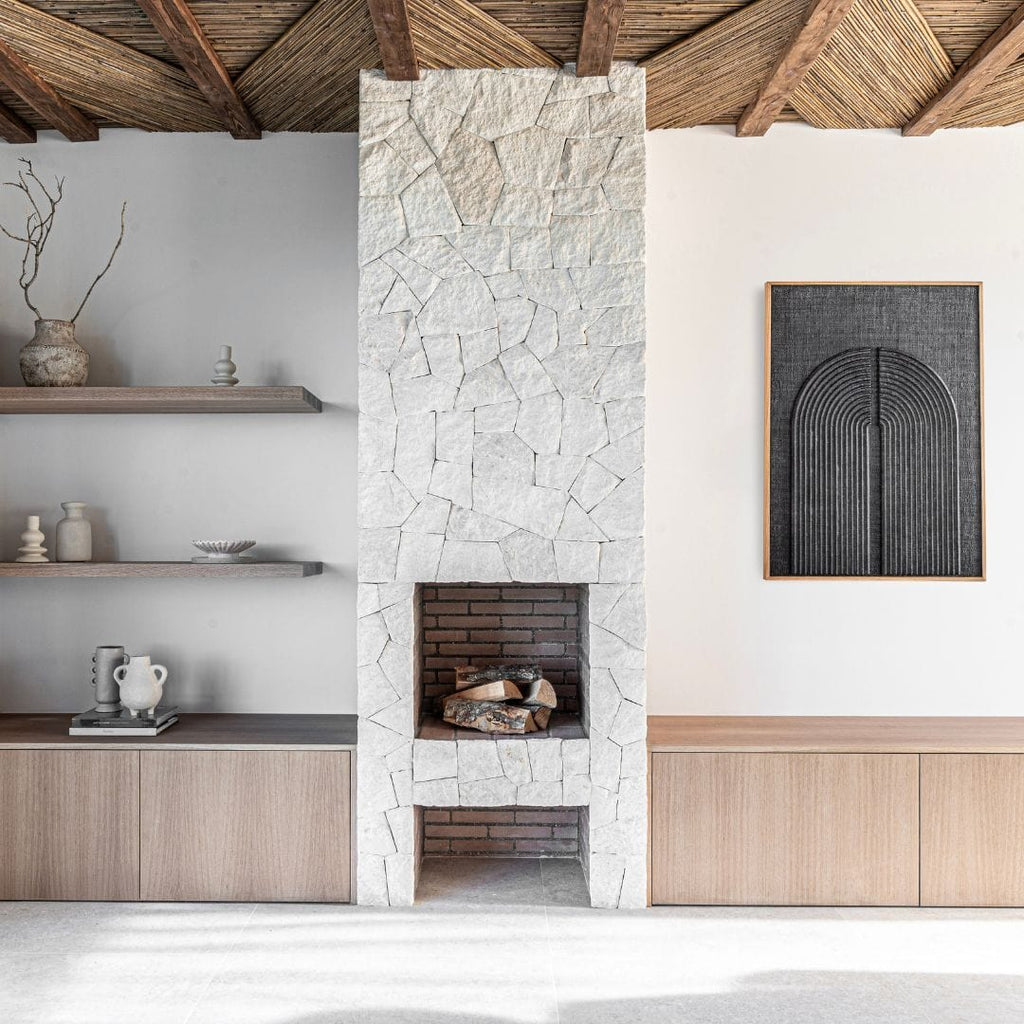 Décoration murale Aube | Noir