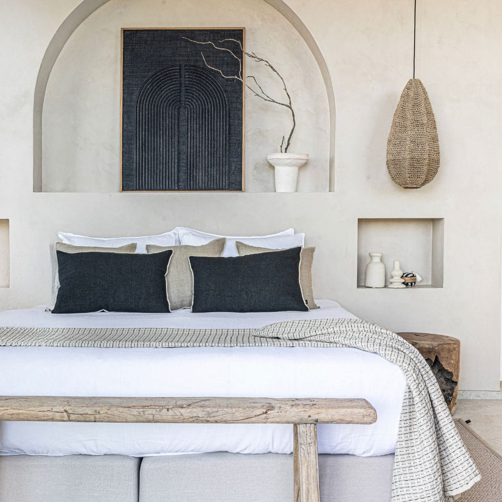 Décoration murale Aube | Noir