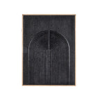 Décoration murale Aube | Noir