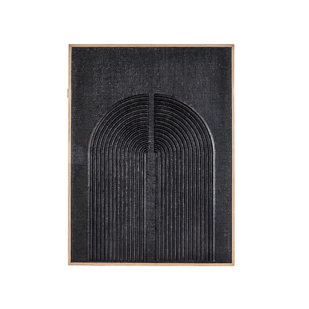 Décoration murale Aube | Noir