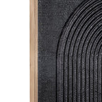 Décoration murale Aube | Noir