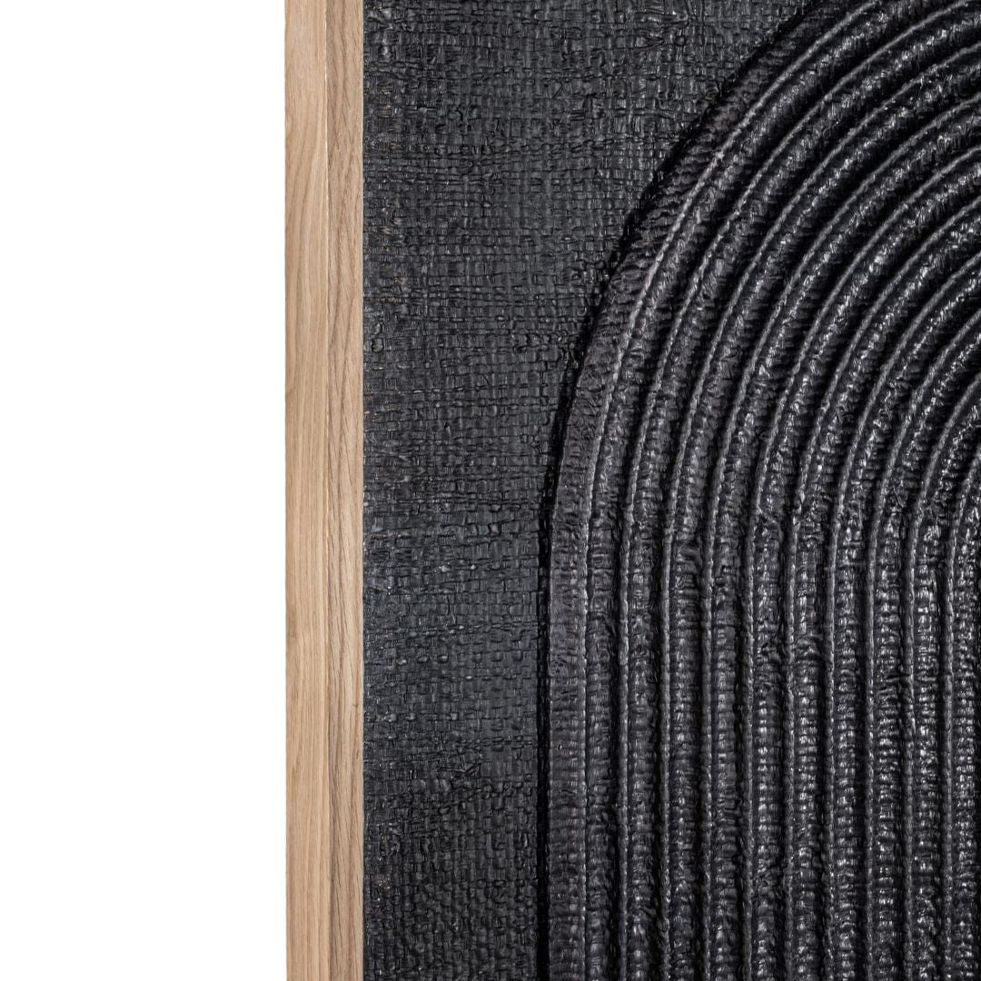 Décoration murale Aube | Noir