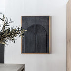 Décoration murale Aube | Noir