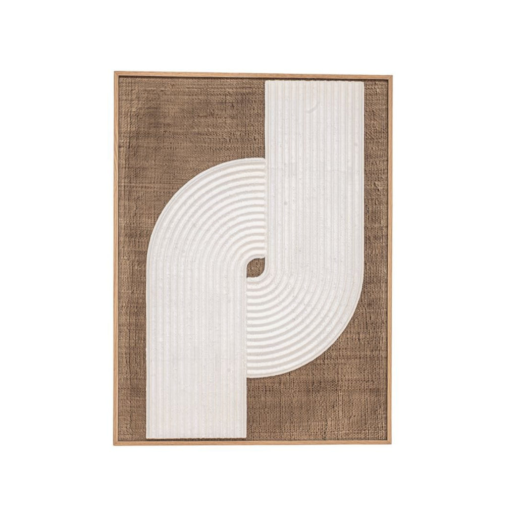 Décoration murale "Aube" | Brun et naturel