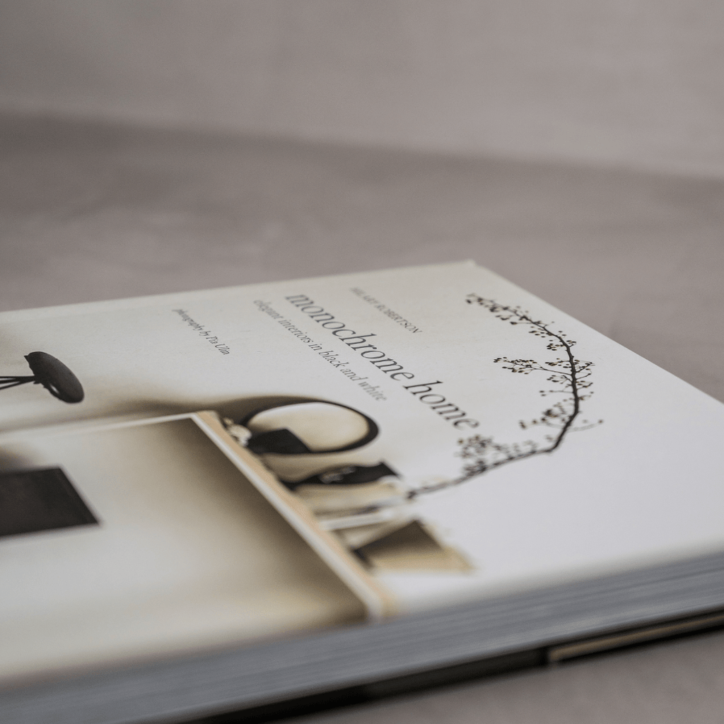 Livre de design | Maison monochrome