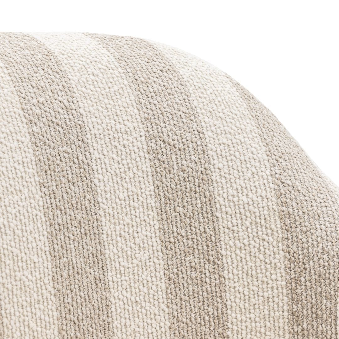 Tabouret de bar Elira rayé