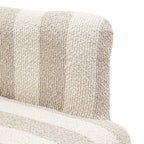 Tabouret de bar Elira rayé