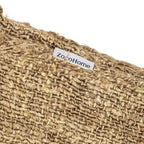 Etera Couverture à franges naturelle