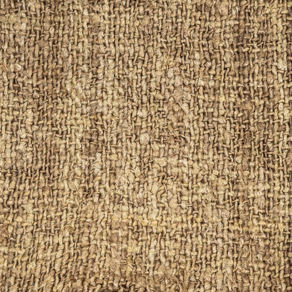 Etera Couverture à franges naturelle