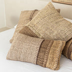 Coussin rectangulaire Etera à coutures superposées | 60x40cm