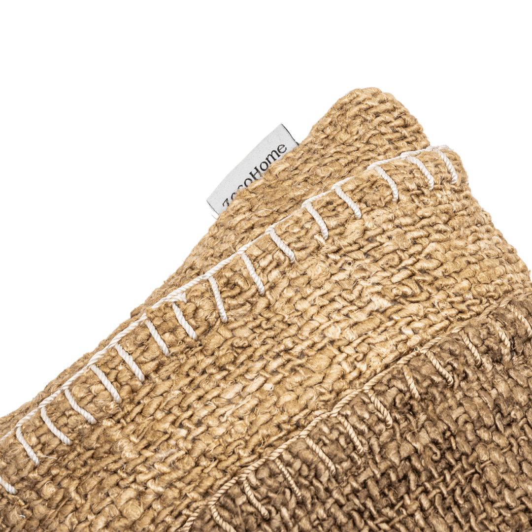 Coussin rectangulaire Etera à coutures superposées | 60x40cm