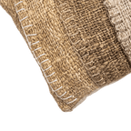 Coussin rectangulaire Etera à coutures superposées | 60x40cm