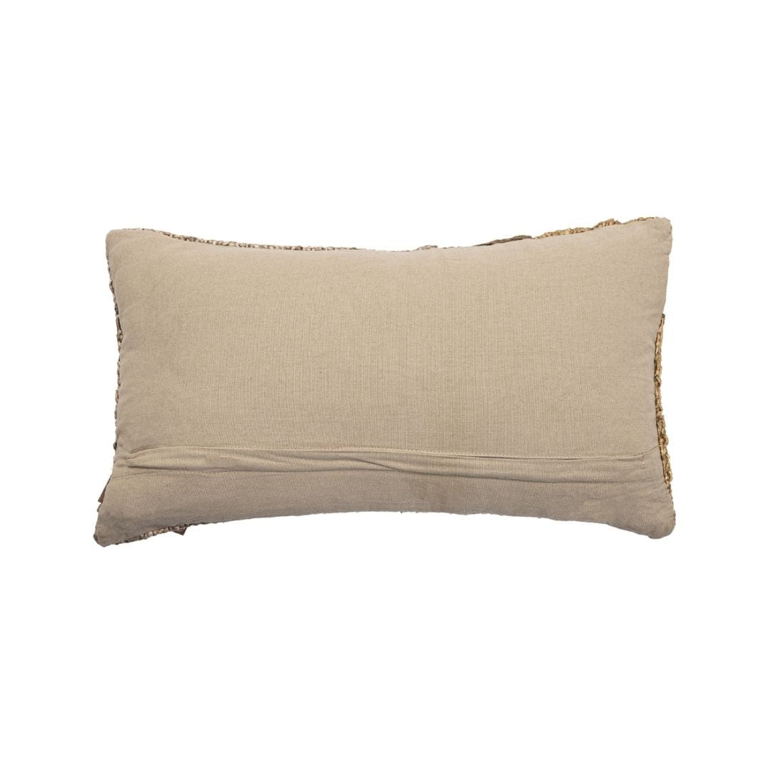Coussin rectangulaire Etera à points surpiqués | 50x30cm