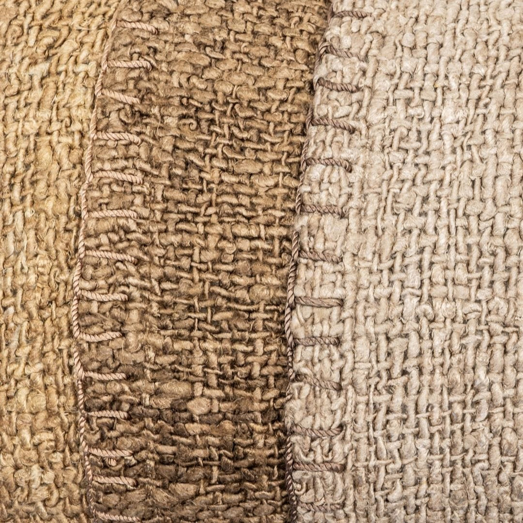 Coussin rectangulaire Etera à points surpiqués | 50x30cm