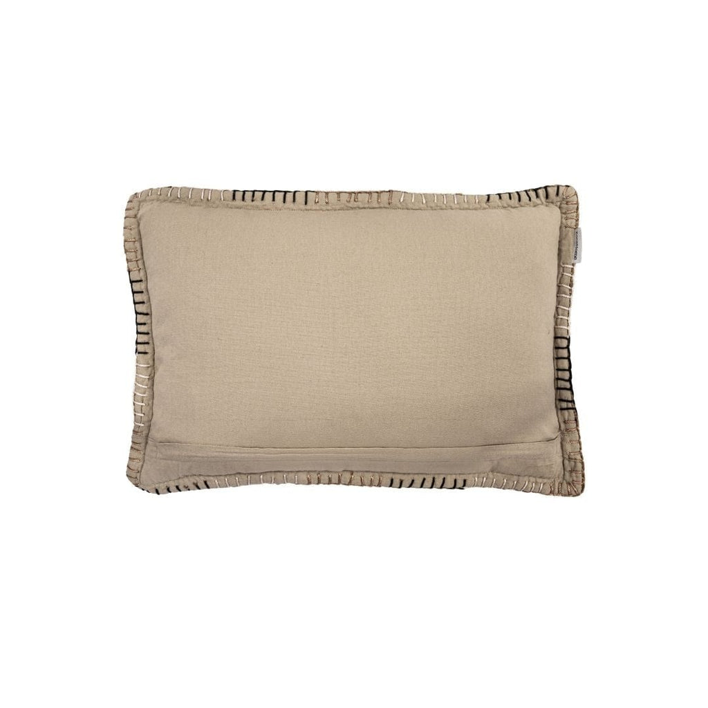 Bordure à picots rectangulaire pour coussin Etera | 60x40cm