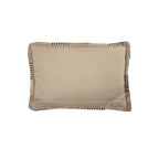 Bordure à picots rectangulaire pour coussin Etera | 60x40cm